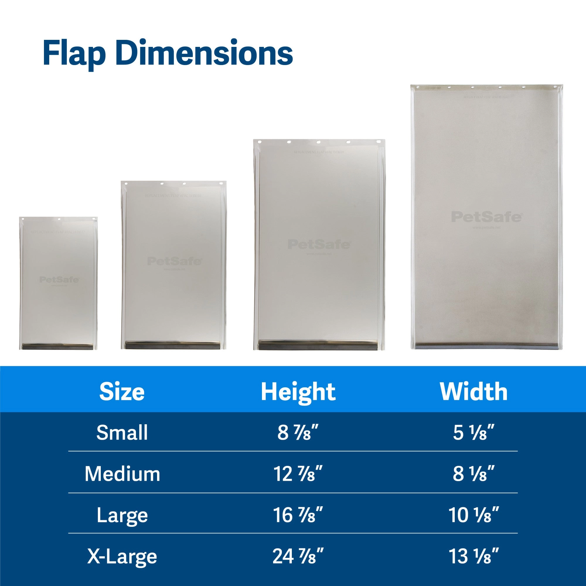 PetSafe® Freedom® Pet Door Replacement Flap, Medium