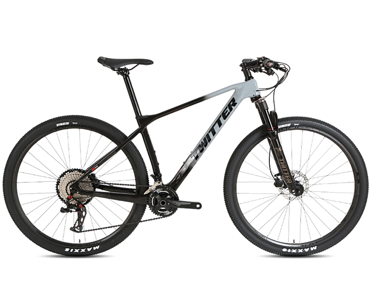 PREDATOR Pro (QR) - SHIMANO DEORE M6100 12 Speed - Carbon Fiber Mountain Bike