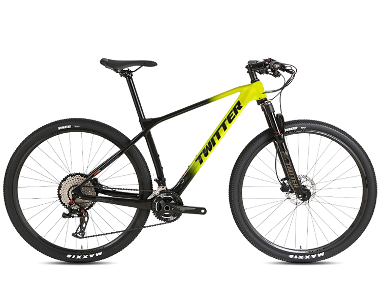 PREDATOR Pro (QR) - SHIMANO DEORE M6100 12 Speed - Carbon Fiber Mountain Bike