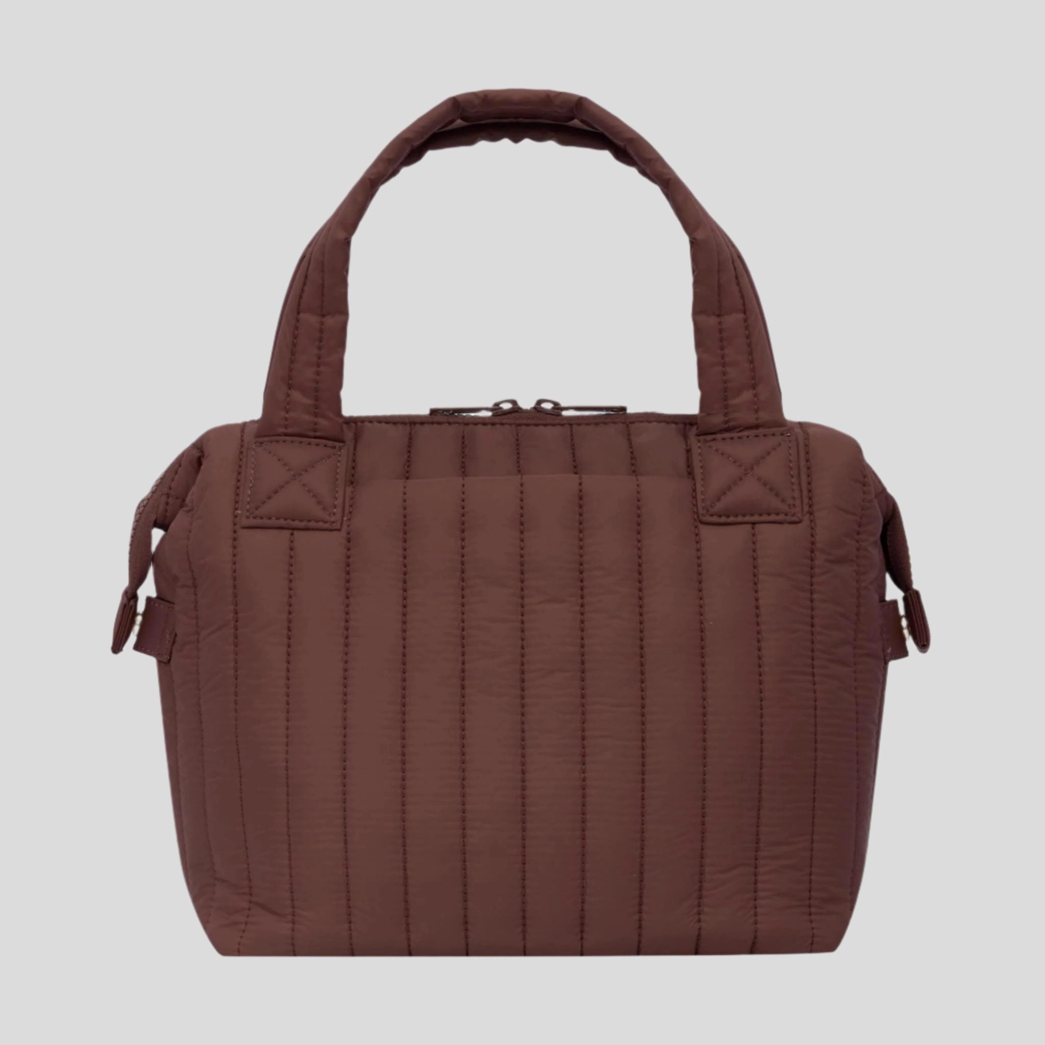 Puffy Pillow Crossbody Bag -- Chocolate