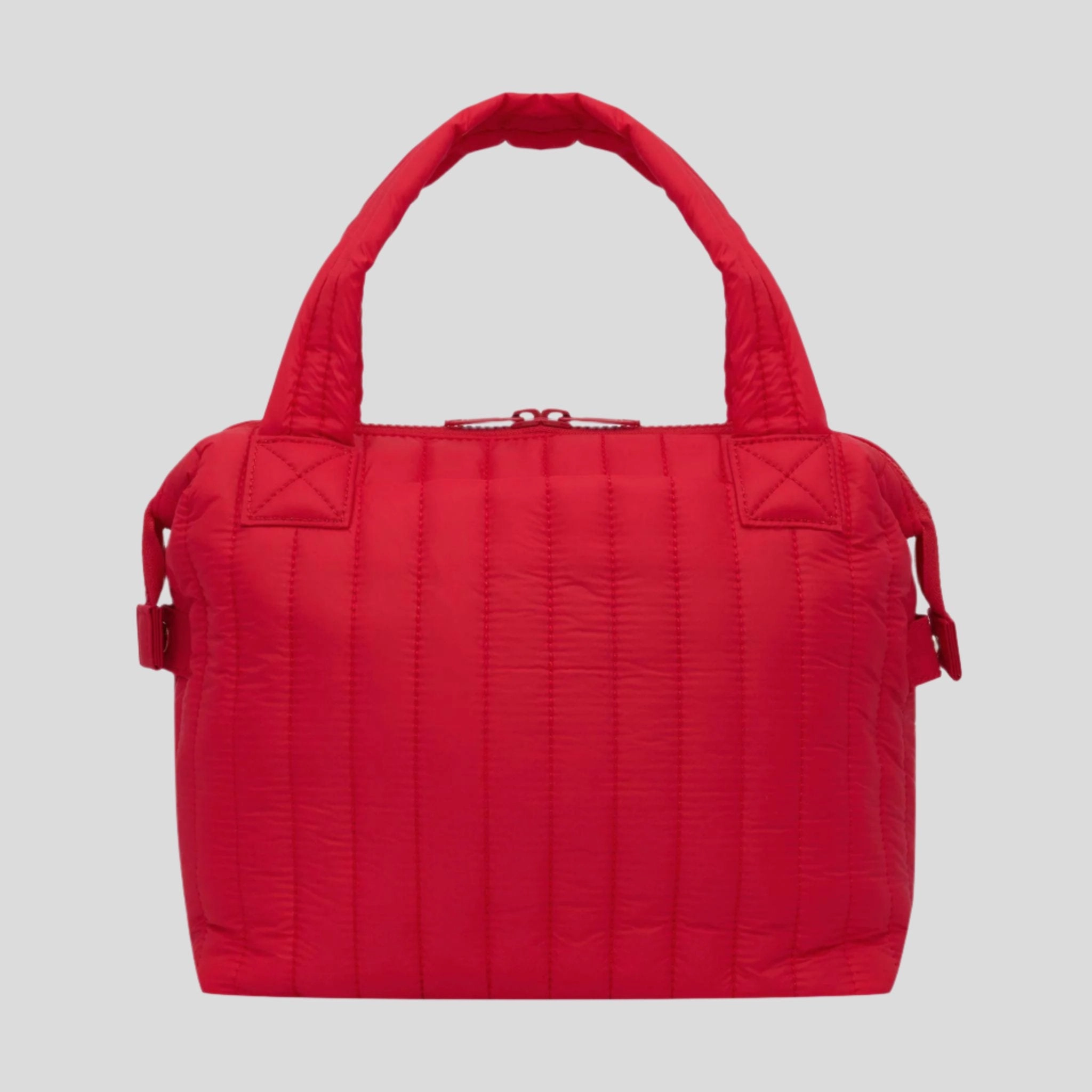 Puffy Pillow Crossbody Bag -- Red