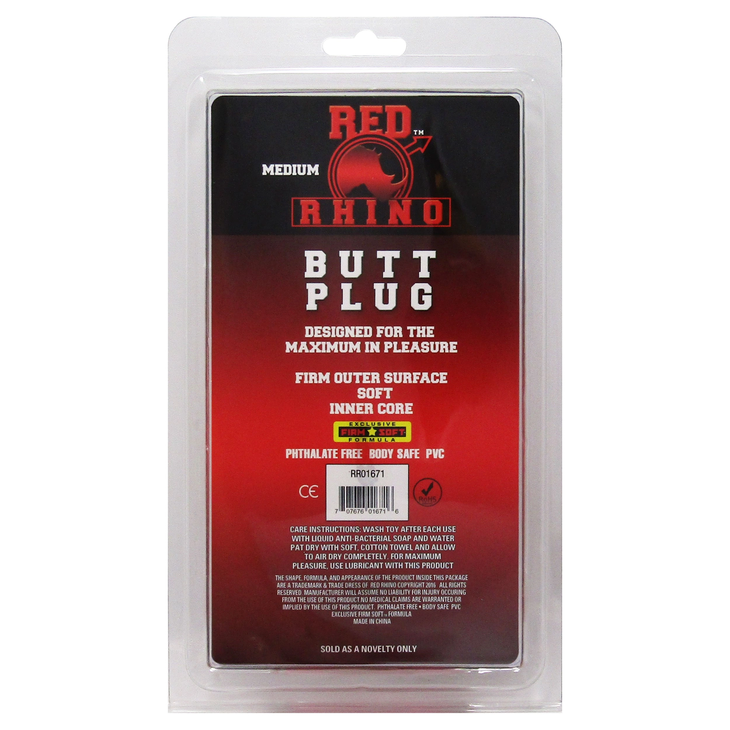 Red Rhino Large Plug
