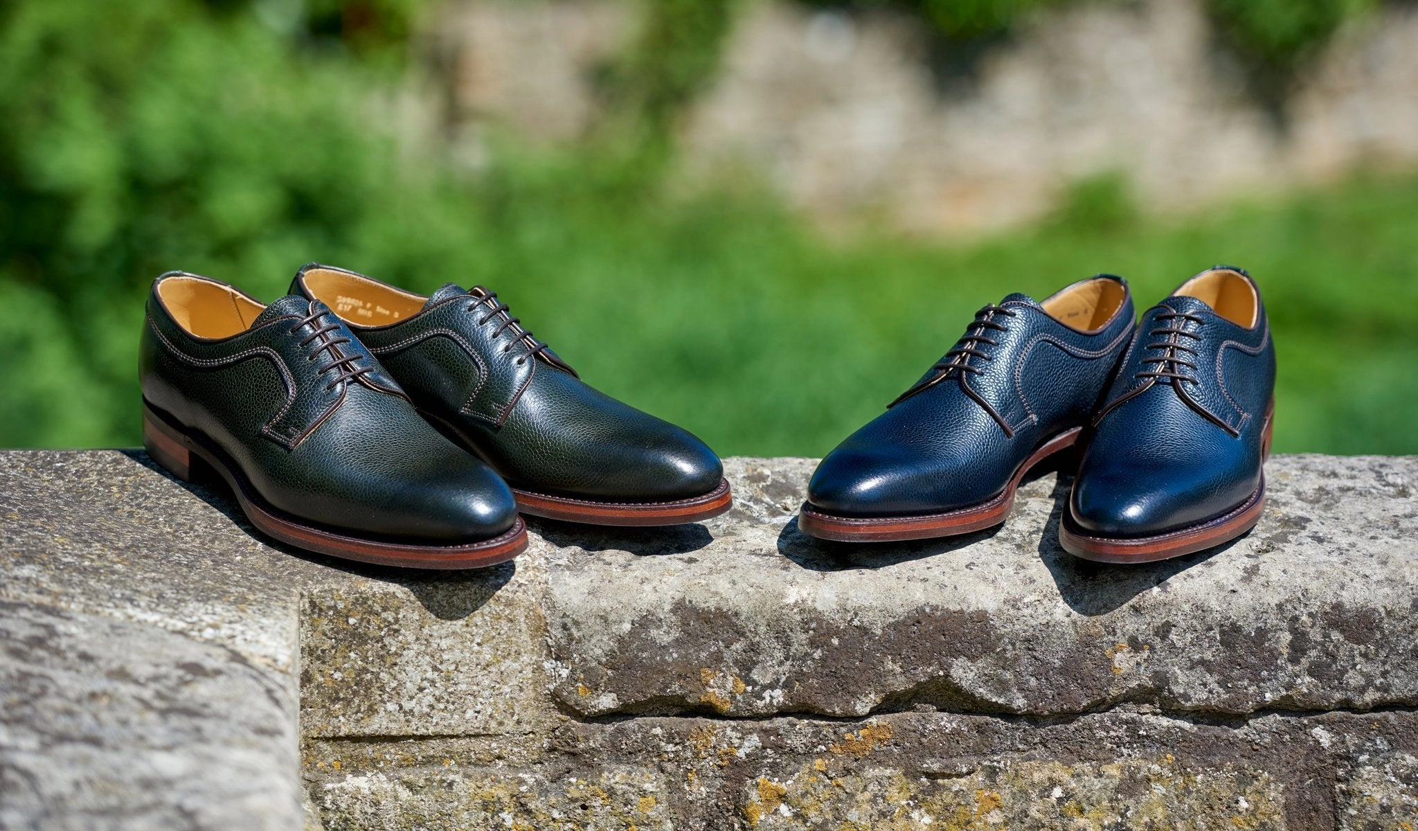 Skye - Navy Grain