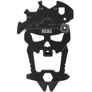 SOG Macv Tool - Hardcased Black Colored 12 Basic Components, 2.5 inch | SM1001-CP