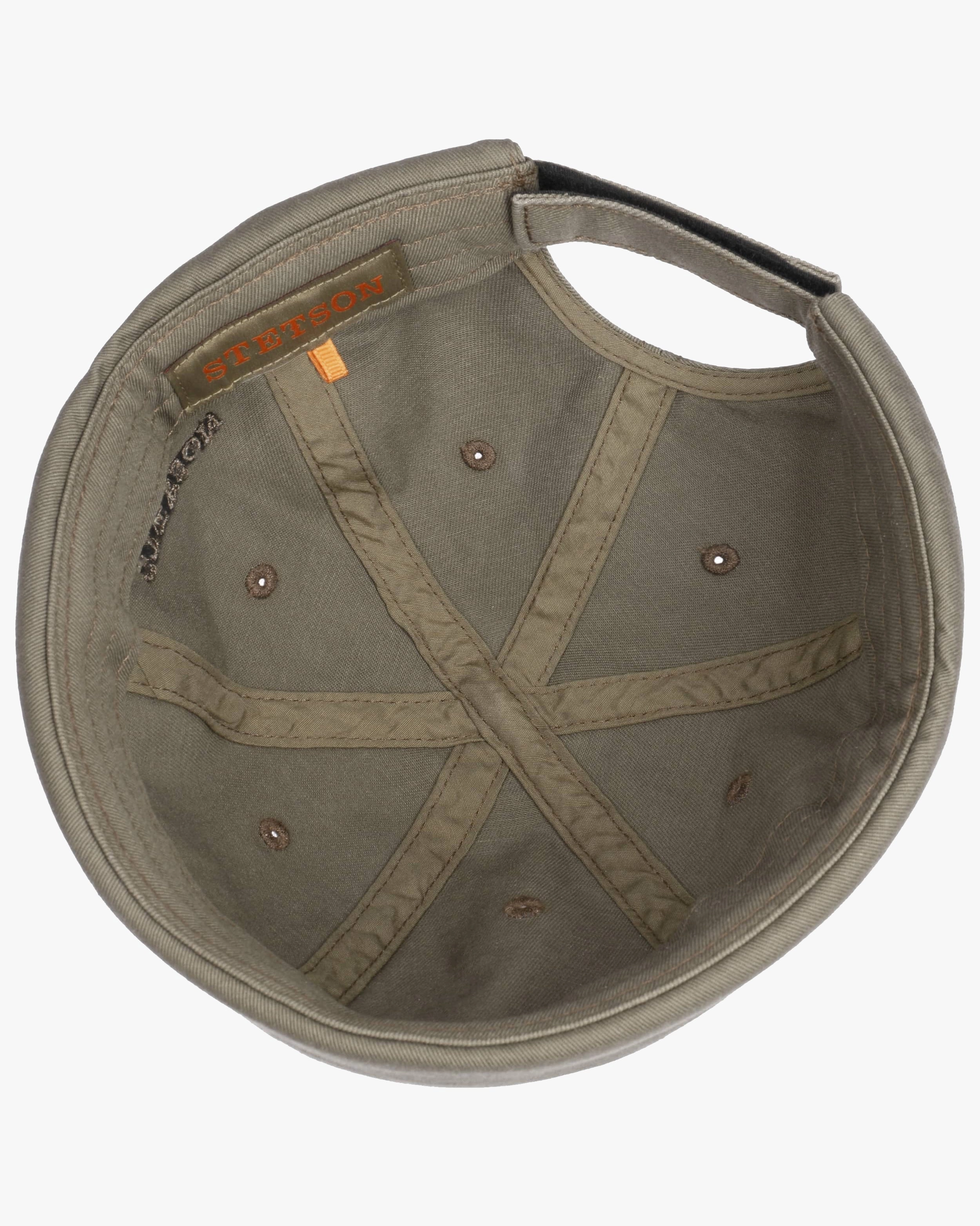 Stetson Cotton Docker Cap - Olive