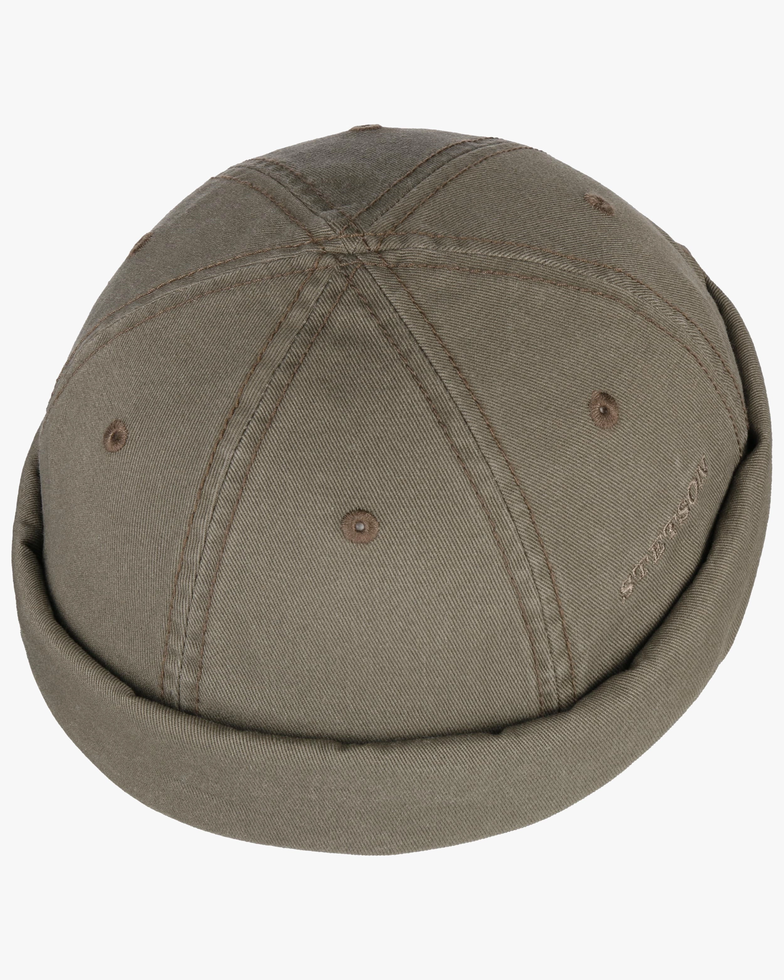 Stetson Cotton Docker Cap - Olive