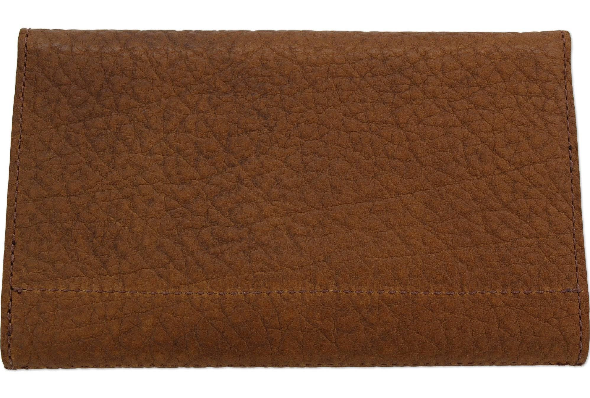 Tan Bison Leather Deluxe Women's Wallet