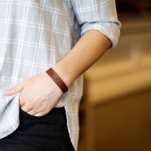 The Field Bracelet Fine Leather Bracelet