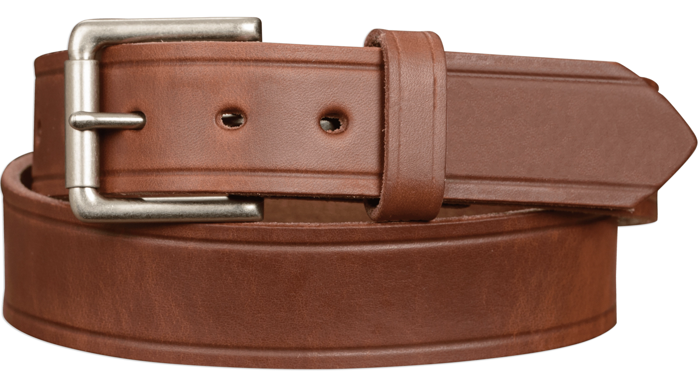 The Maverick: Hot Dipped Tan Creased Accent 1.50"