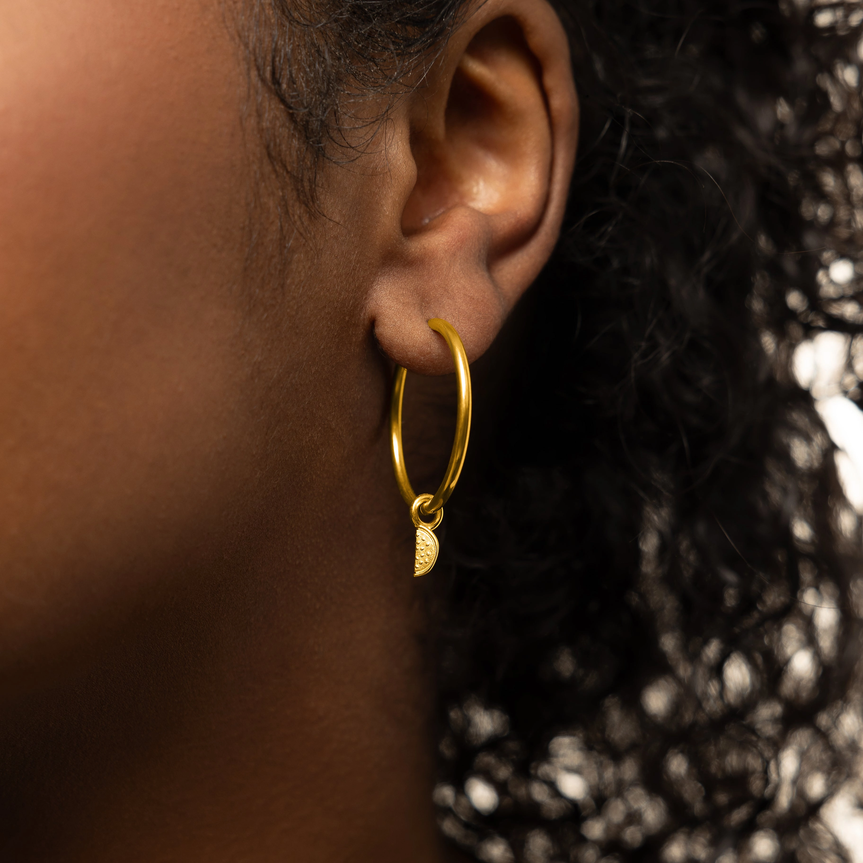Watermelon Earring Hoop Charm