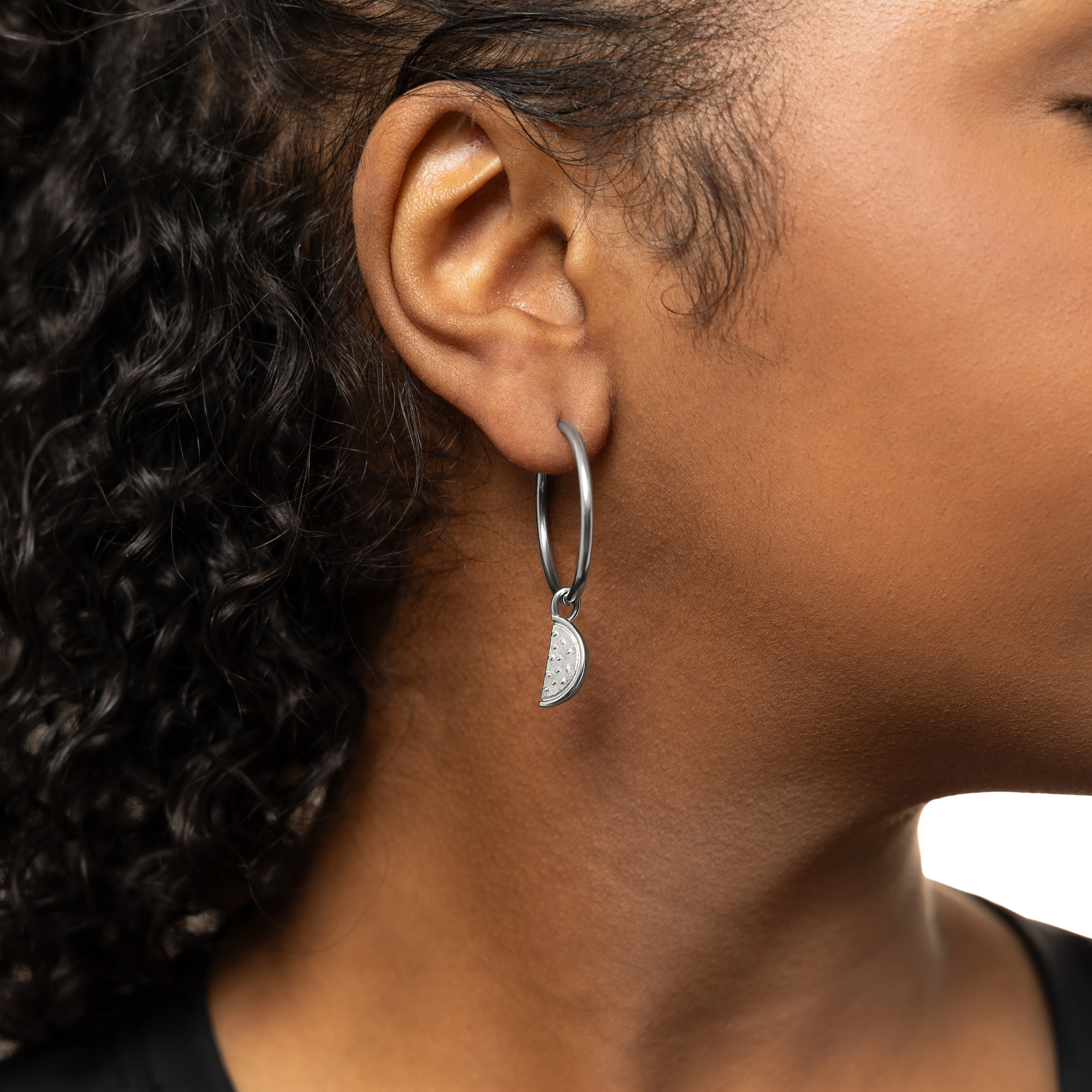 Watermelon Earring Hoop Charm