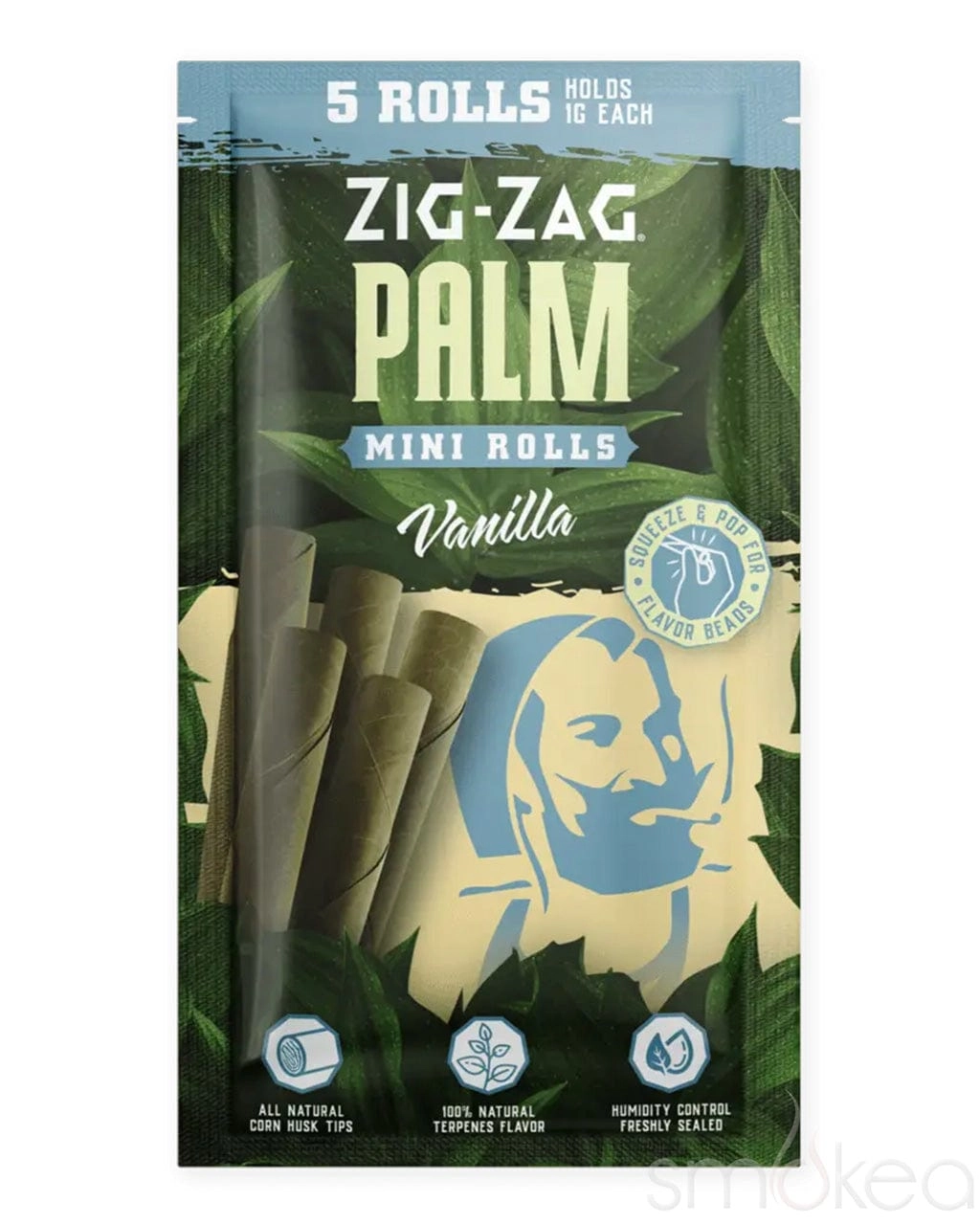 Zig Zag Mini Palm Rolls (5-Pack)